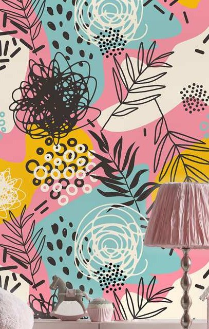 Remolino Wallpaper 4 Wallpaper and Wall Murals South Africa Remolino Wallpaper close-up showing texture and colour