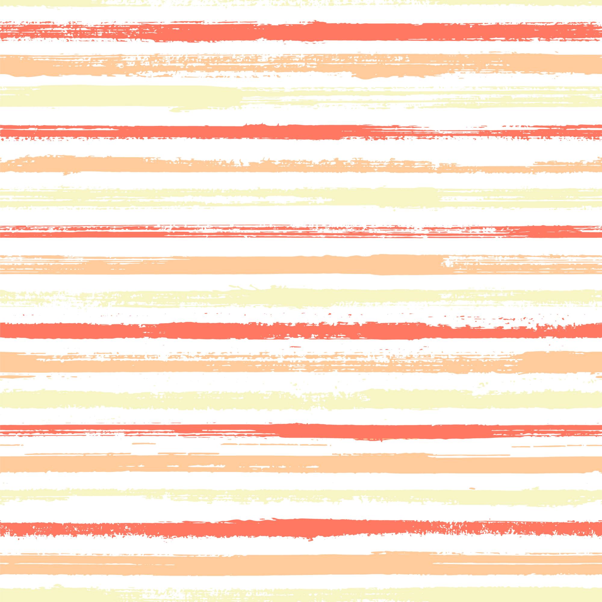 Orange County Gouache Stripes Wallpaper 2 Wallpaper and Wall Murals South Africa Orange County Gouache Stripes, brushed horizontal stripes in coral, peach and pale yellow wallpaper - WallpaperOnline