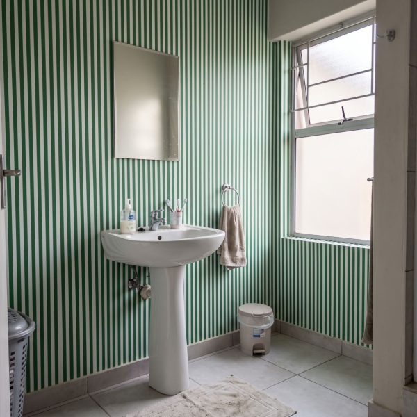 Seafoam Stripes Wallpaper