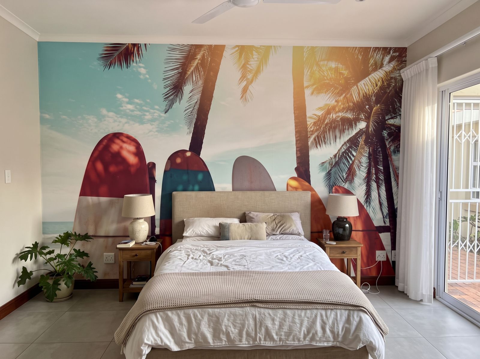 Mural Pick your Surf 3 Wallpaper and Wall Murals South Africa Mural Pick your Surf shown in a bedroom