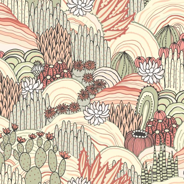 Karoo Hand drawn Wallpaper