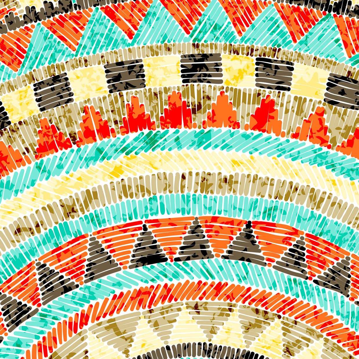 Seigaiha Summer Wallpaper 4 Wallpaper and Wall Murals South Africa Seigaiha Summer Wallpaper close-up showing texture and colour