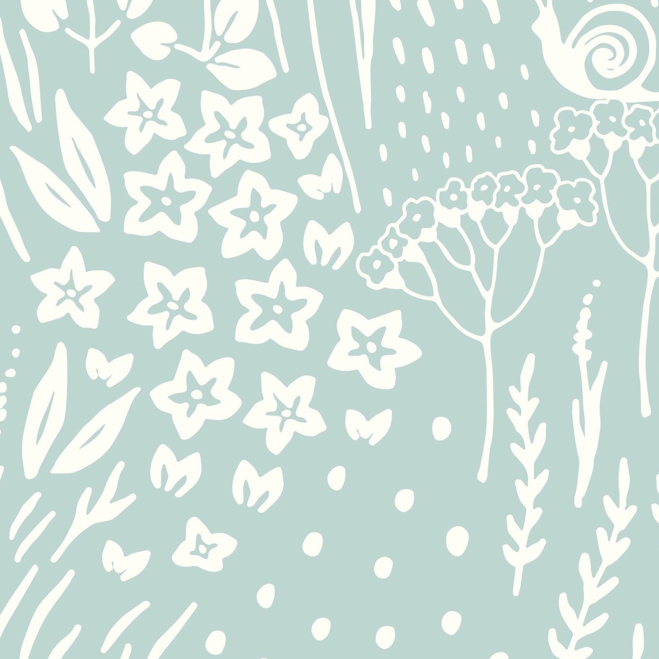Windy Meadow Turquoise Wallpaper 4 Wallpaper and Wall Murals South Africa Windy Meadow Turquoise Wallpaper close-up showing texture and colour