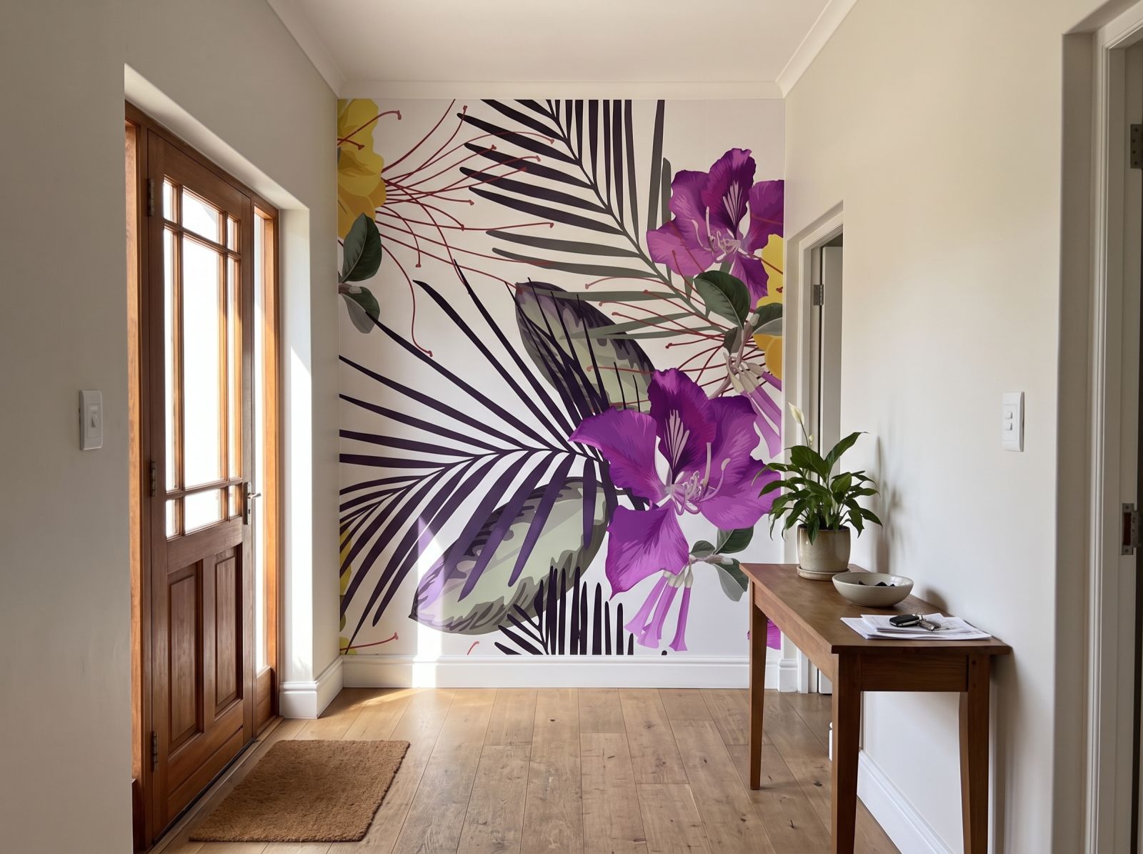 Mural Robyn 3 Wallpaper and Wall Murals South Africa Mural Robyn shown in a hallway