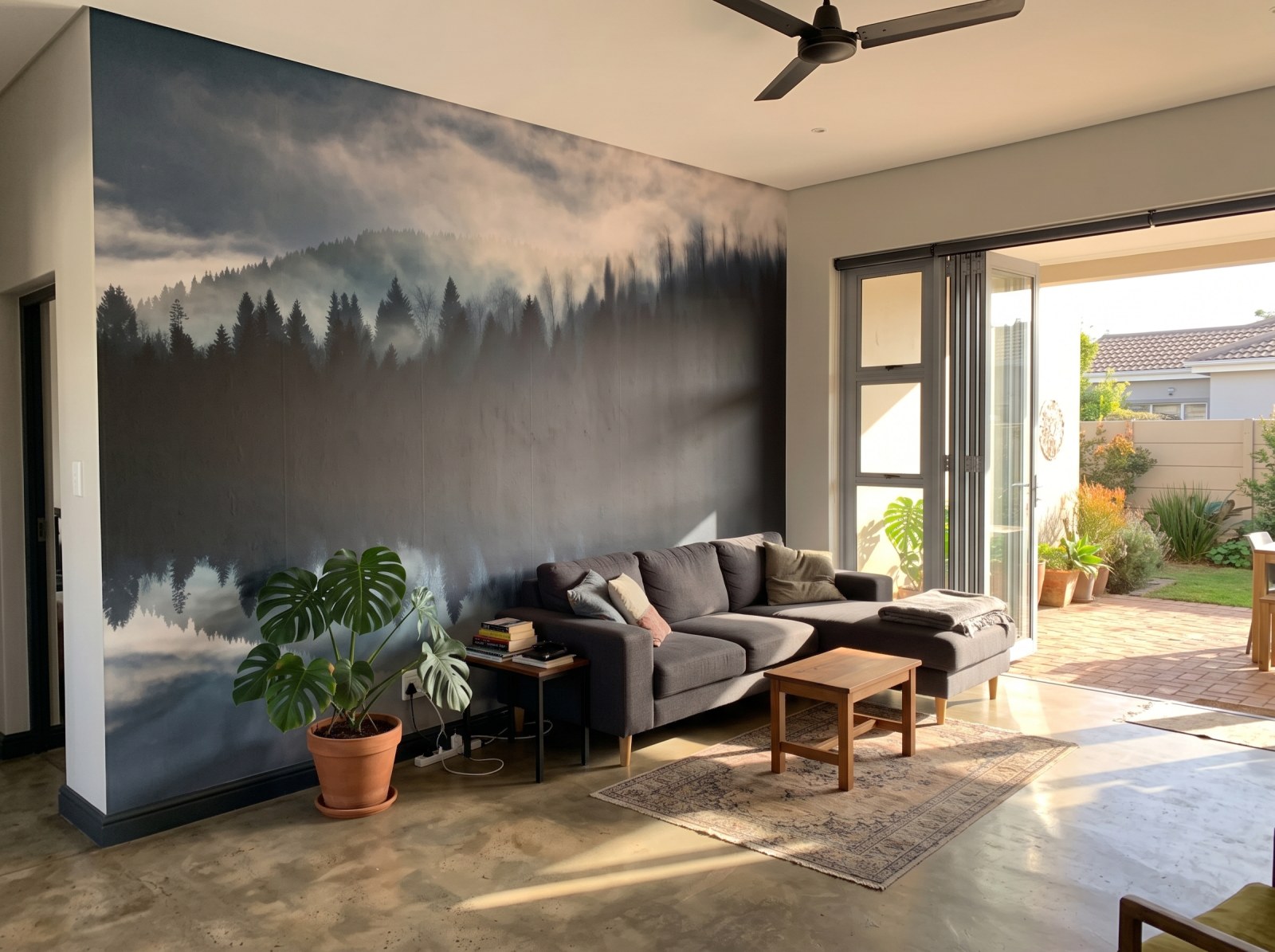 Mural In your eyes 1 Wallpaper and Wall Murals South Africa Mural In your eyes shown in a living room