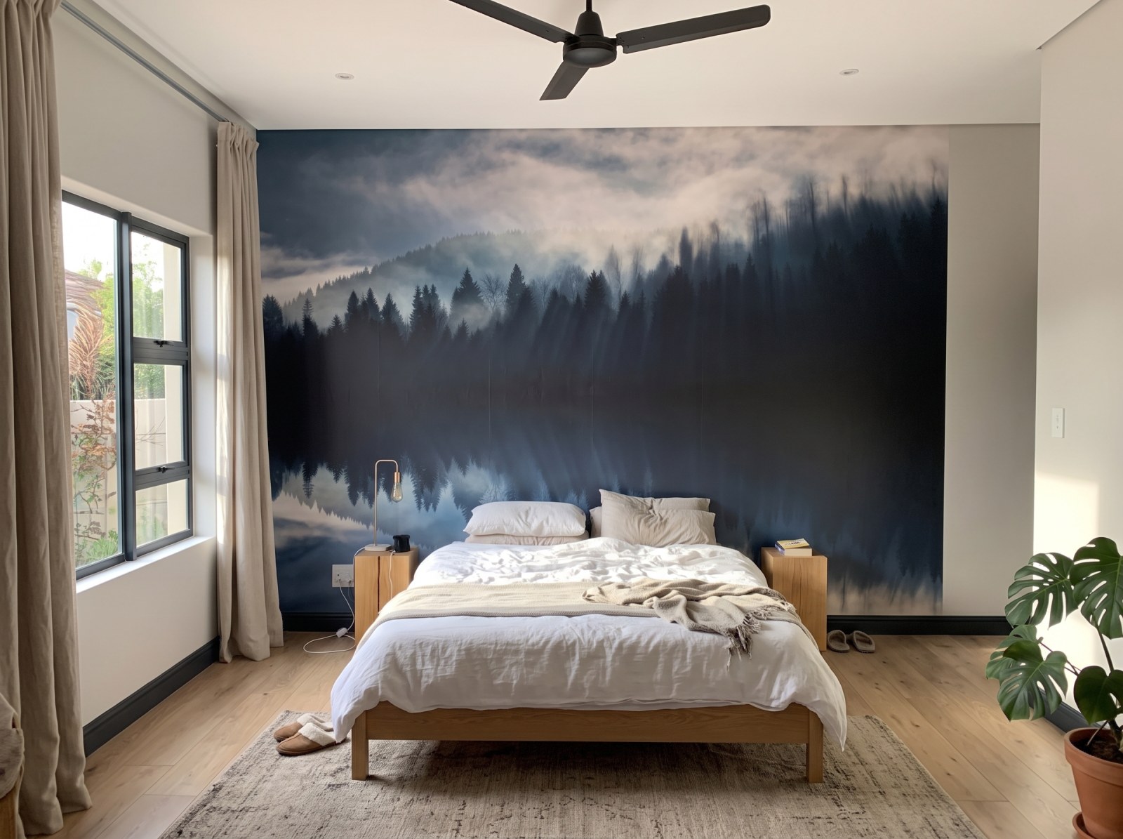 Mural In your eyes 3 Wallpaper and Wall Murals South Africa Mural In your eyes shown in a bedroom