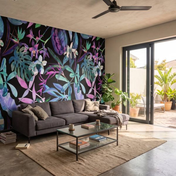 Mural UV Mauve