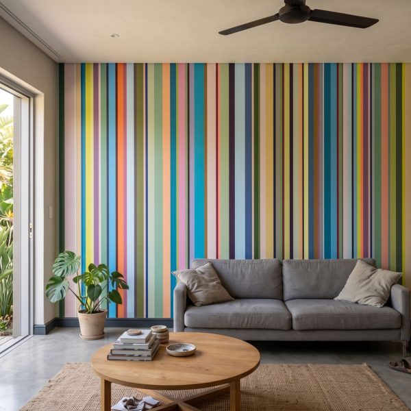 Mural Vintage Stripes