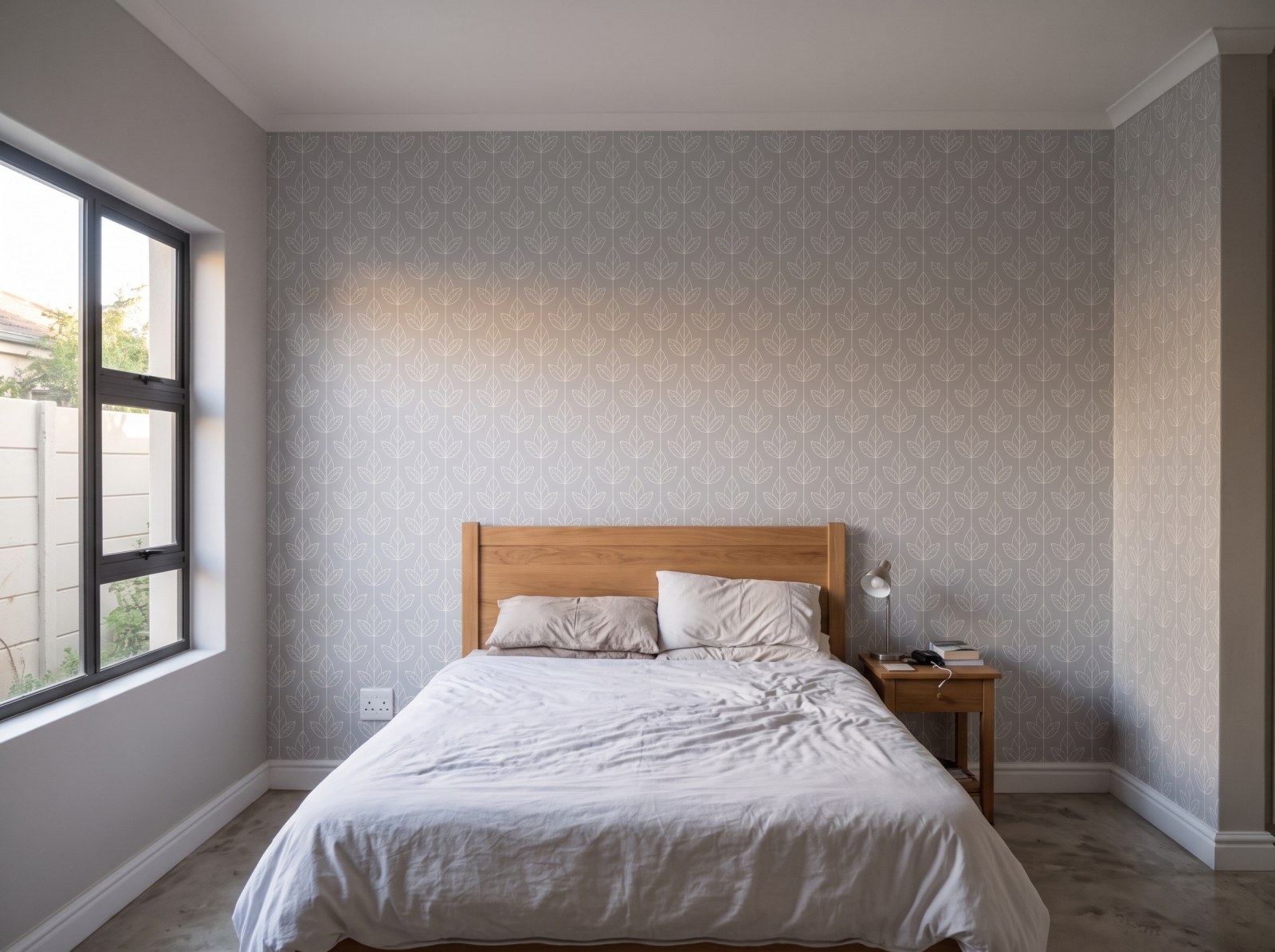 Tulip Chain Wallpaper 3 Wallpaper and Wall Murals South Africa Tulip Chain Wallpaper shown in a bedroom