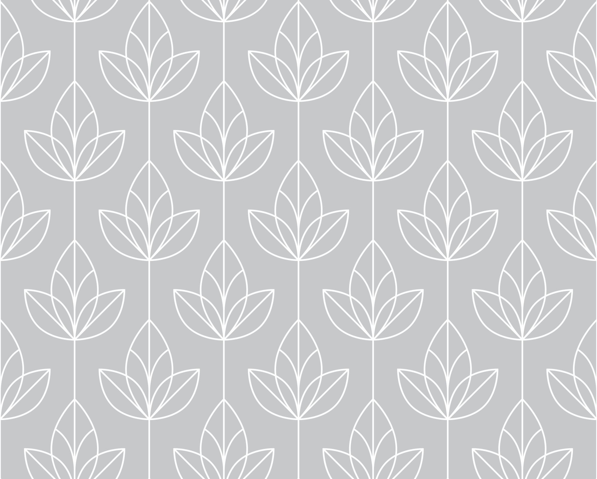 Tulip Chain Wallpaper 2 Wallpaper and Wall Murals South Africa Tulip Chain Wallpaper, tulip motif in grey and white wallpaper - WallpaperOnline