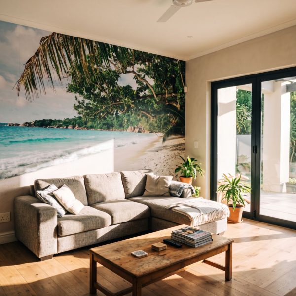 Mural The Island Beach