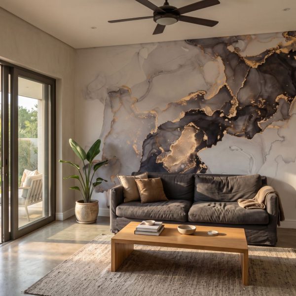 Mural Gold Grain