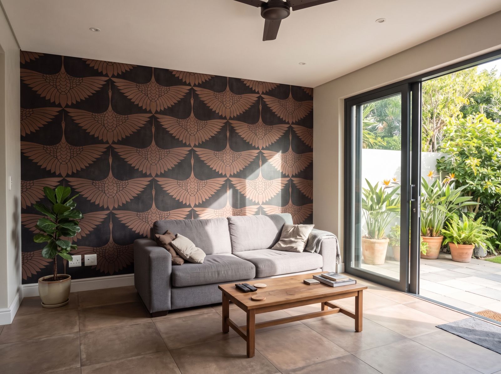 Mural Deep Intelligence 3 Wallpaper and Wall Murals South Africa Mural Deep Intelligence shown in a bedroom