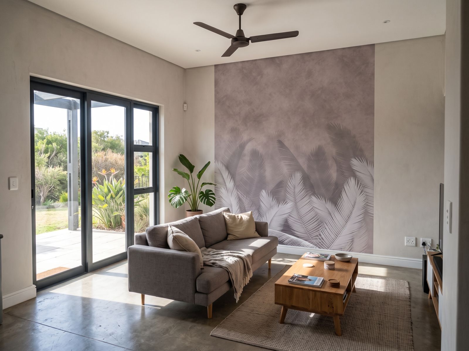Mural Conquered 1 Wallpaper and Wall Murals South Africa Mural Conquered shown in a living room