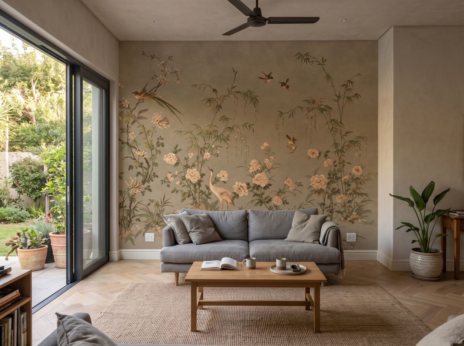 Mural Oriental Joban 1 Wallpaper and Wall Murals South Africa Mural Oriental Joban shown in a living room