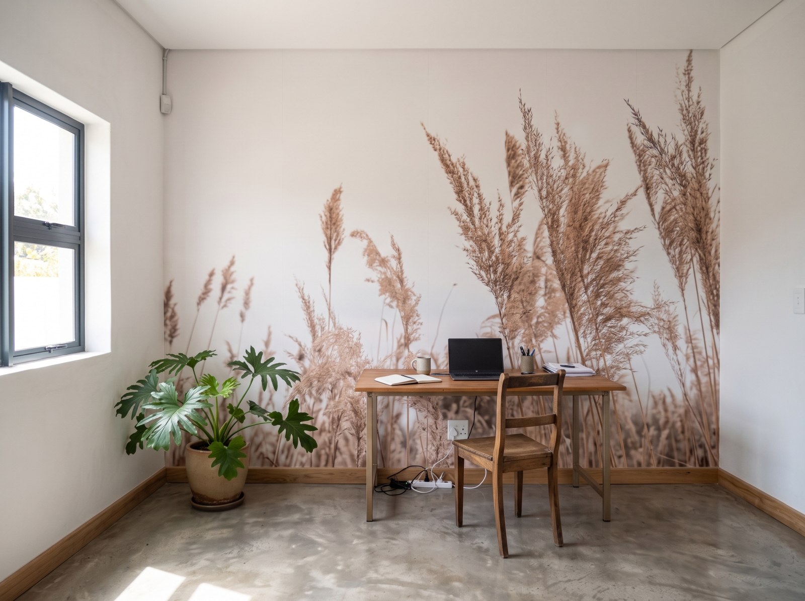 Mural Autumn Breeze 3 Wallpaper and Wall Murals South Africa Mural Autumn Breeze shown in a home office