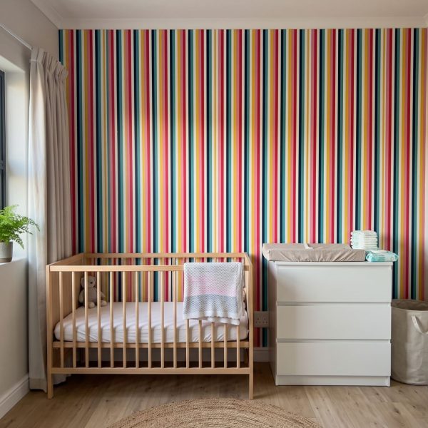 Candy Stripes Wallpaper