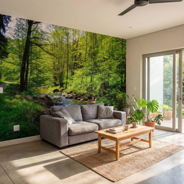Mural Crystal Streams