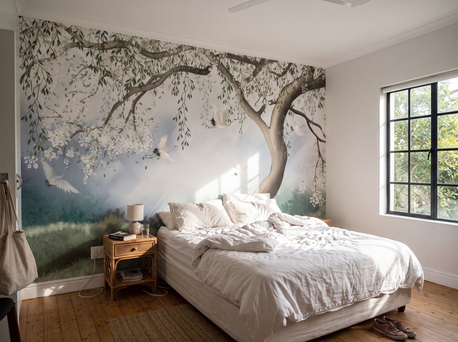 Mural Redemption Village 3 Wallpaper and Wall Murals South Africa Mural Redemption Village shown in a bedroom