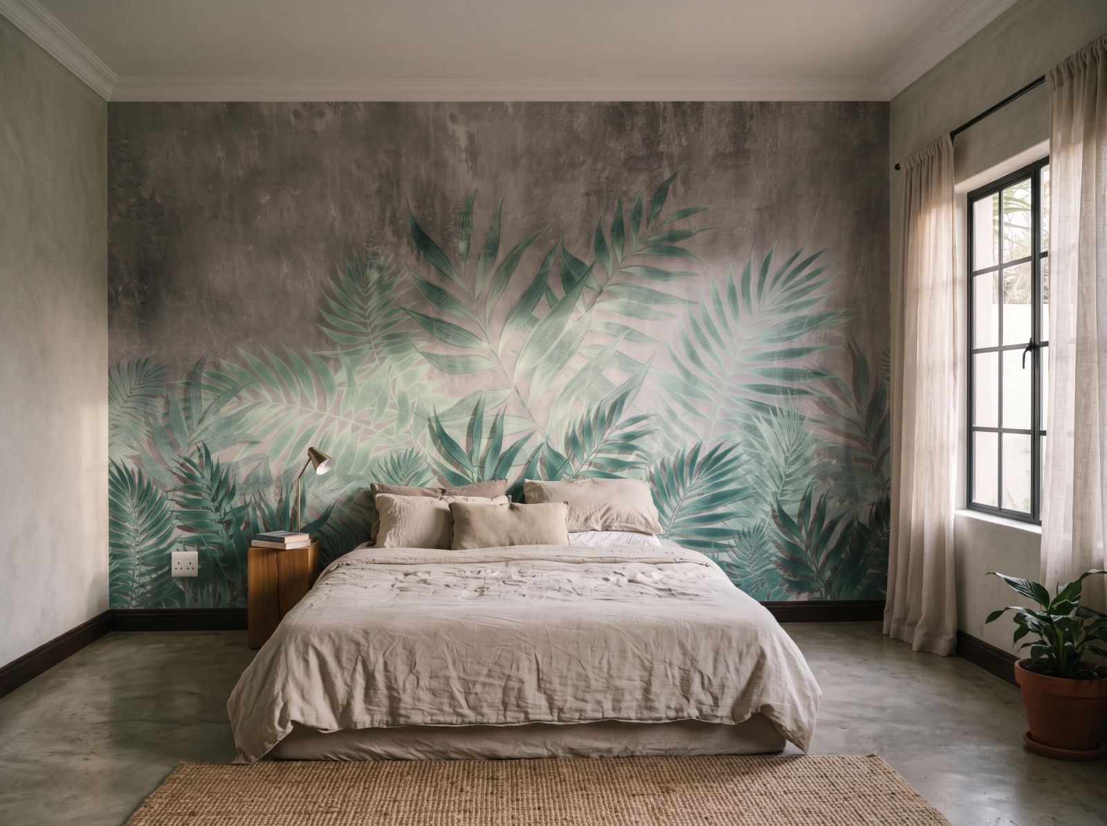 Mural Textured Lalyle 3 Wallpaper and Wall Murals South Africa Mural Textured Lalyle shown in a bedroom