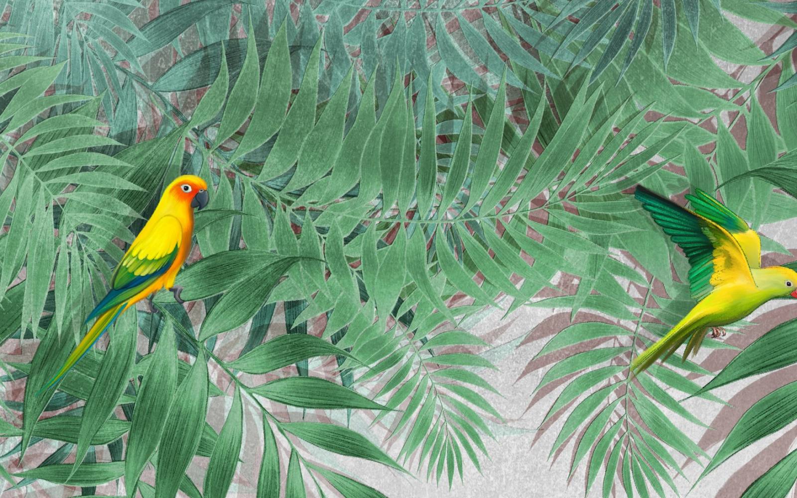 Mural Chirping Tweal 4 Wallpaper and Wall Murals South Africa Mural Chirping Tweal close-up showing texture and colour