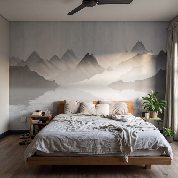 Mural Watercolour Bosque