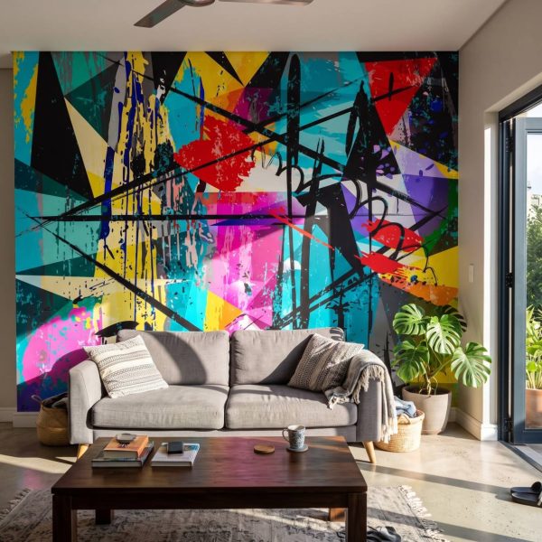 Mural Obscured Structured