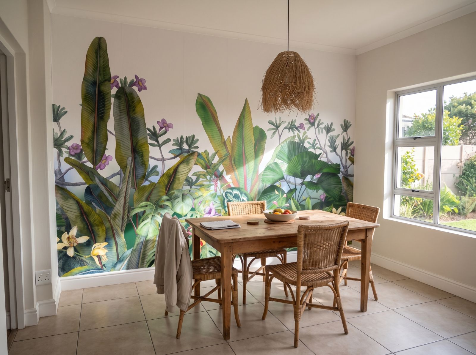 Mural Banana Surprise 3 Wallpaper and Wall Murals South Africa Mural Banana Surprise shown in a dining room