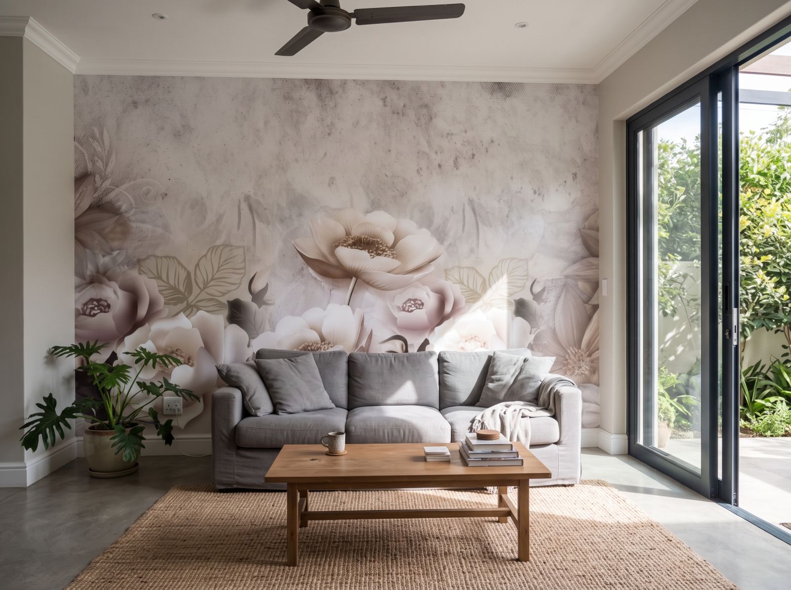 Mural Blathanna Delight 3 Wallpaper and Wall Murals South Africa Mural Blathanna Delight shown in a living room