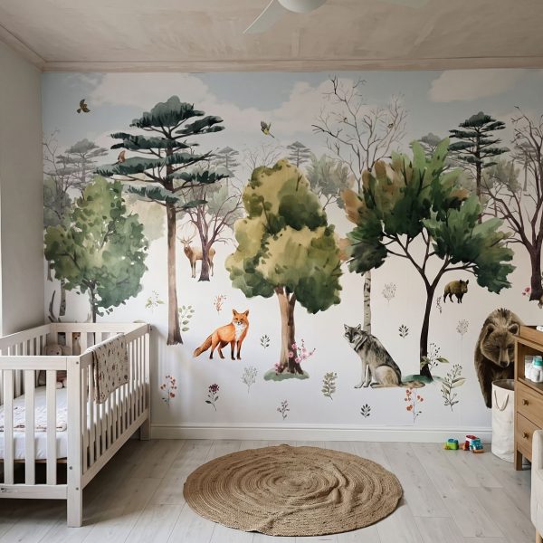 Mural Woodland Bliss