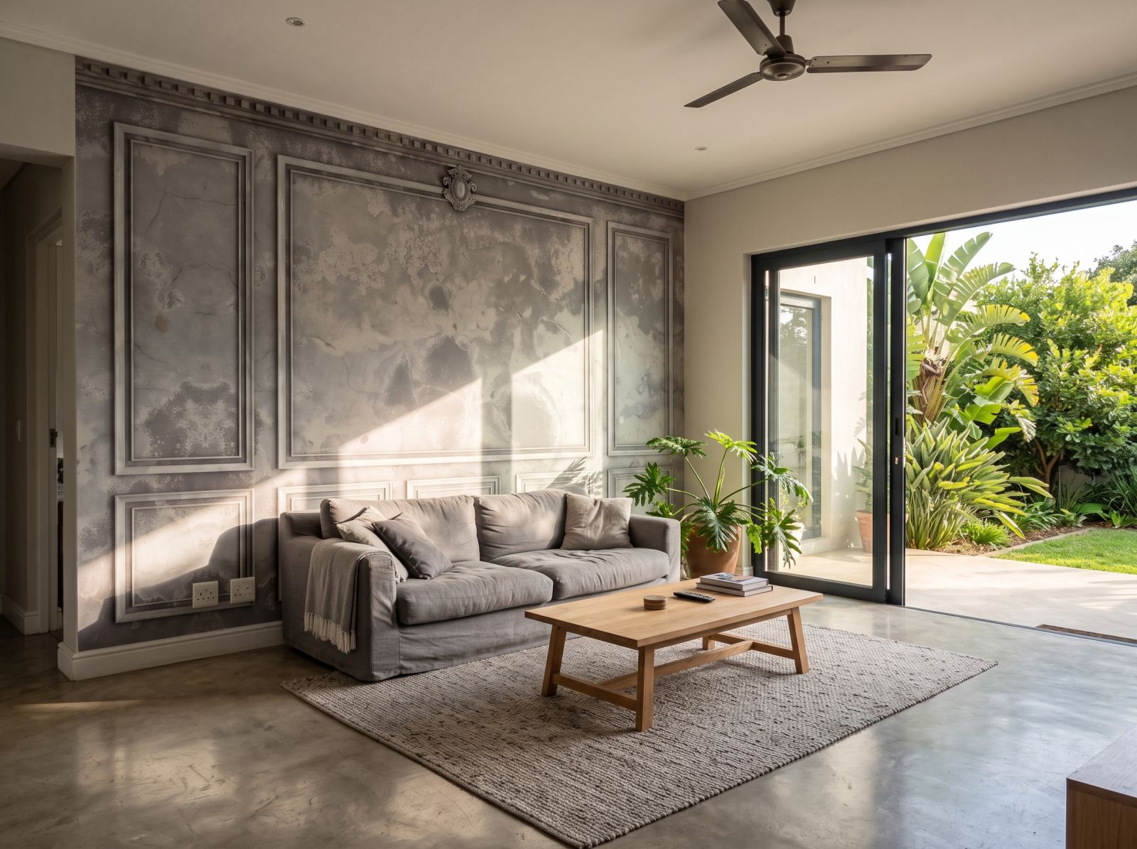 Mural Panel Memories 1 Wallpaper and Wall Murals South Africa Mural Panel Memories shown in a living room