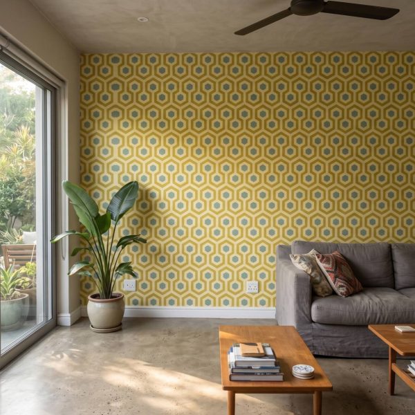 Retro Glide Tile Wallpaper