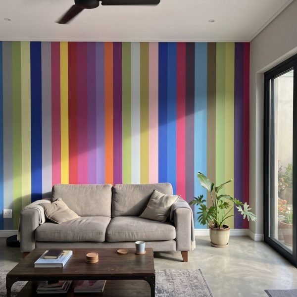 Mural Regal Stripes