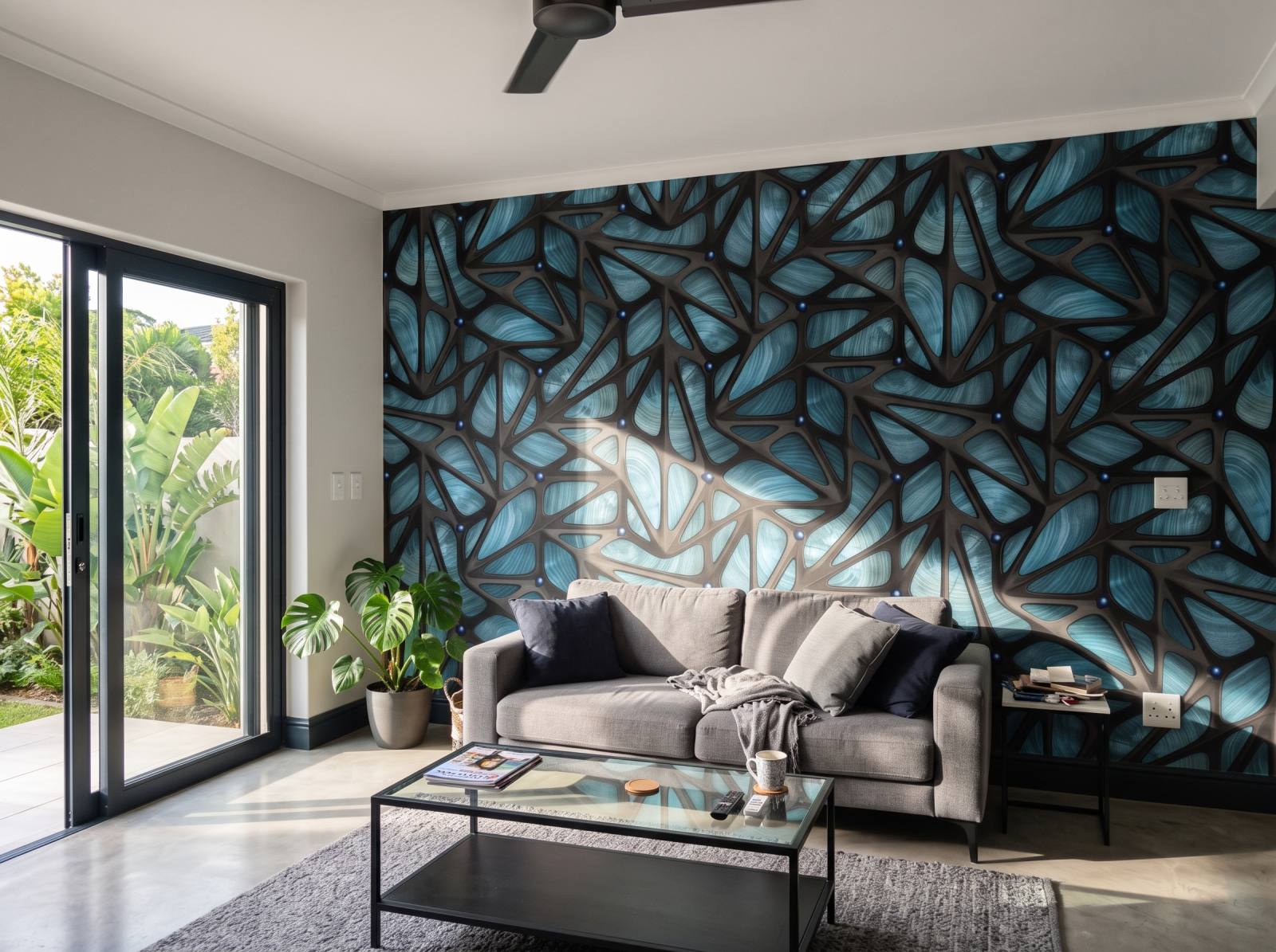 Mural Holdings 1 Wallpaper and Wall Murals South Africa Mural Holdings shown in a living room