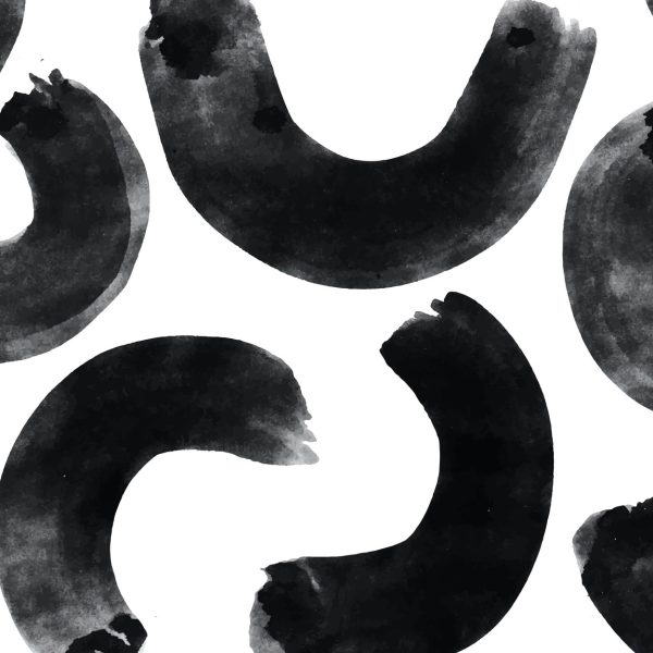 Durango Curl Wallpaper, abstract ink curves in black and grey wallpaper - WallpaperOnline