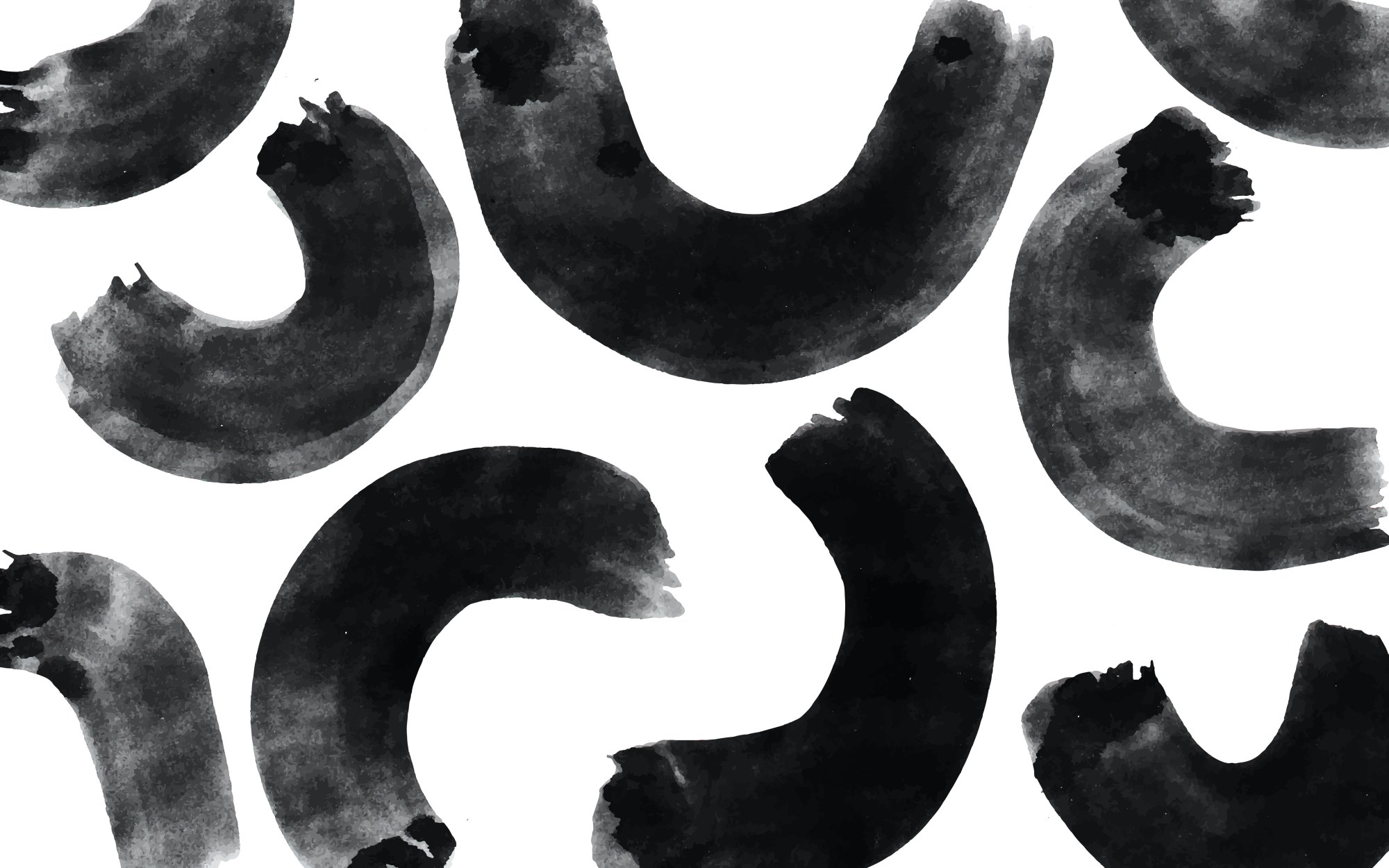 Durango Curl Wallpaper 2 Wallpaper and Wall Murals South Africa Durango Curl Wallpaper, abstract ink curves in black and grey wallpaper - WallpaperOnline