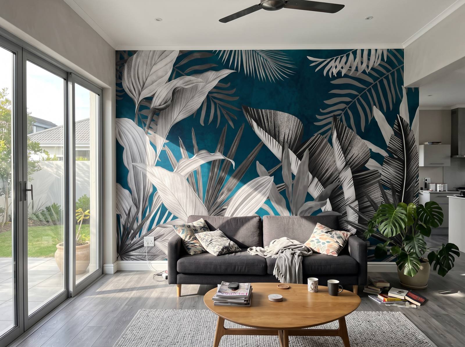 Mural Vida Fresca 1 Wallpaper and Wall Murals South Africa Mural Vida Fresca shown in a living room