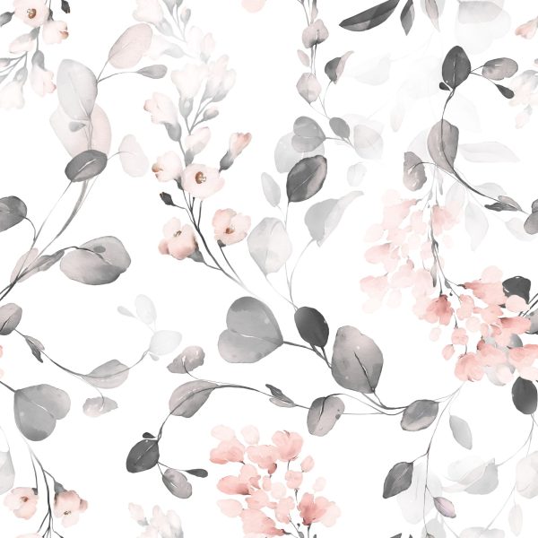 Eucalyptus Grey Wallpaper