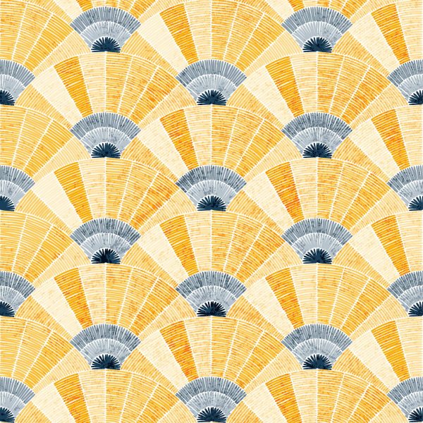 Ilanga Yellow Weave Wallpaper