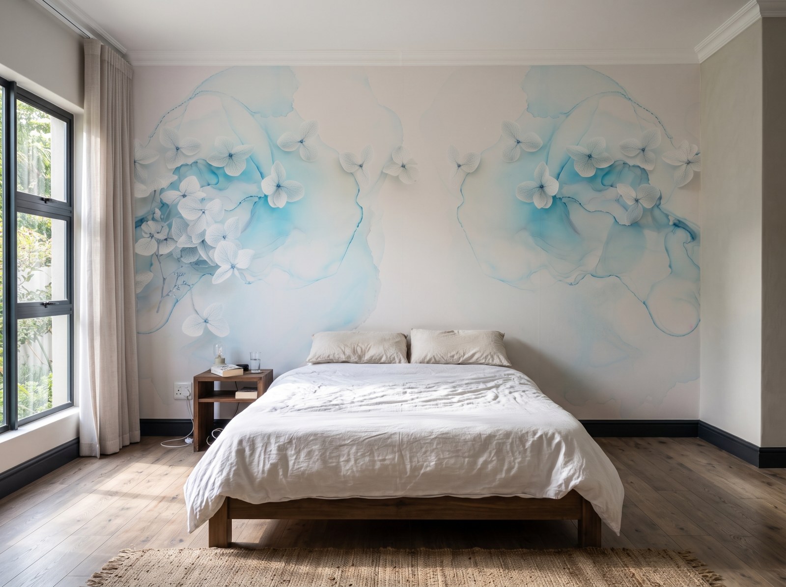 Mural Humeda 1 Wallpaper and Wall Murals South Africa Mural Humeda shown in a bedroom