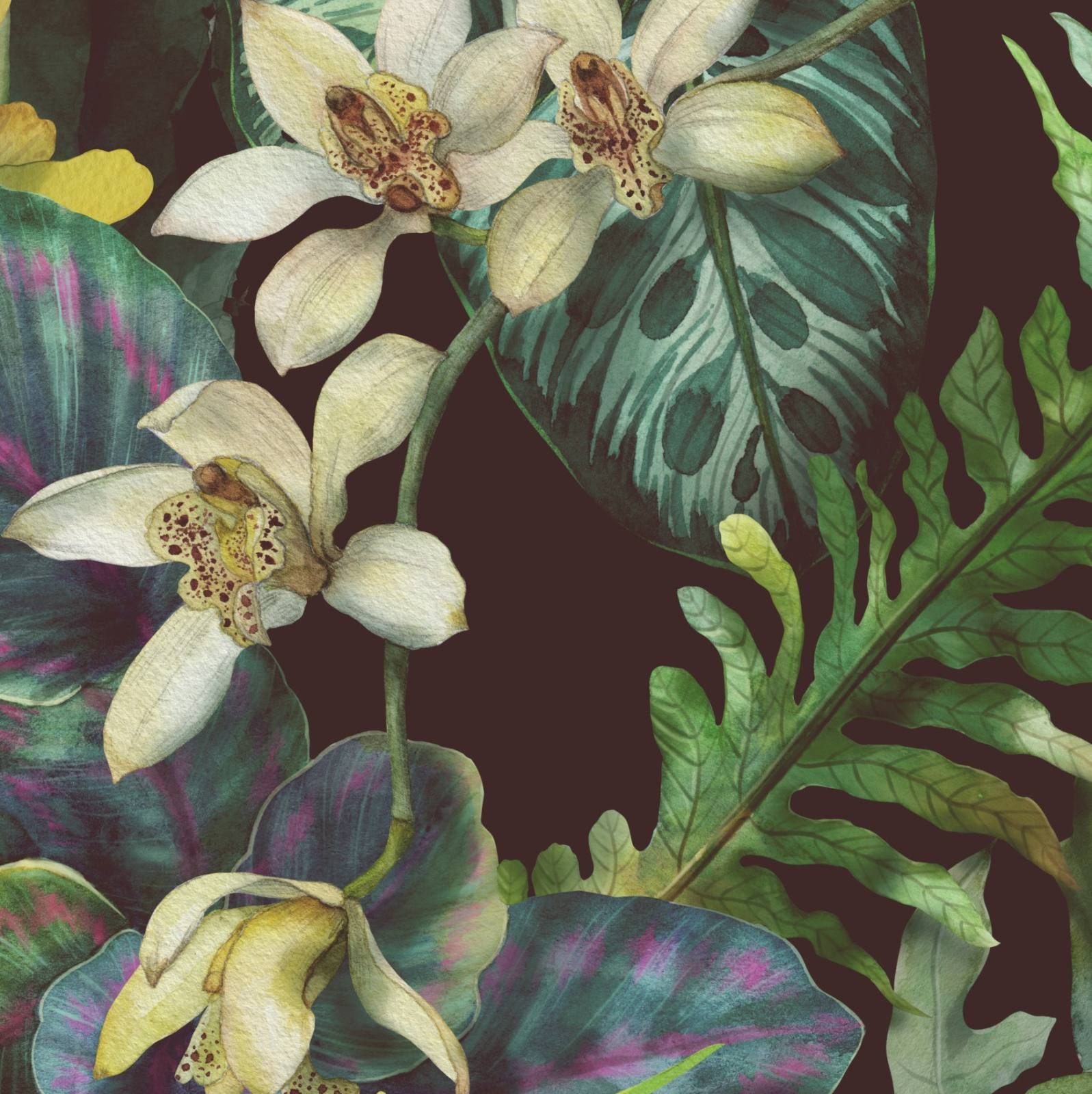 Tropicale Breeze Wallpaper 4 Wallpaper and Wall Murals South Africa Tropicale Breeze Wallpaper close-up showing texture and colour
