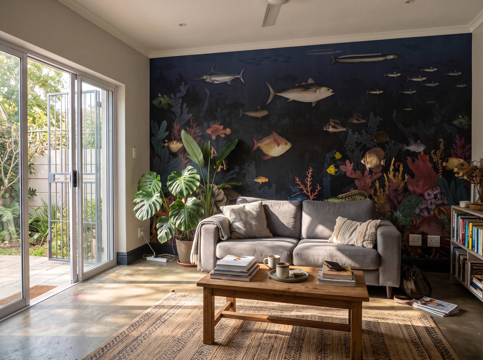 Mural Ossiano View 1 Wallpaper and Wall Murals South Africa Mural Ossiano View shown in a living room