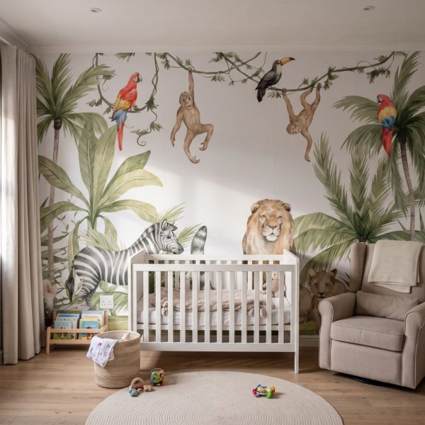 Mural Roaming the Savannah