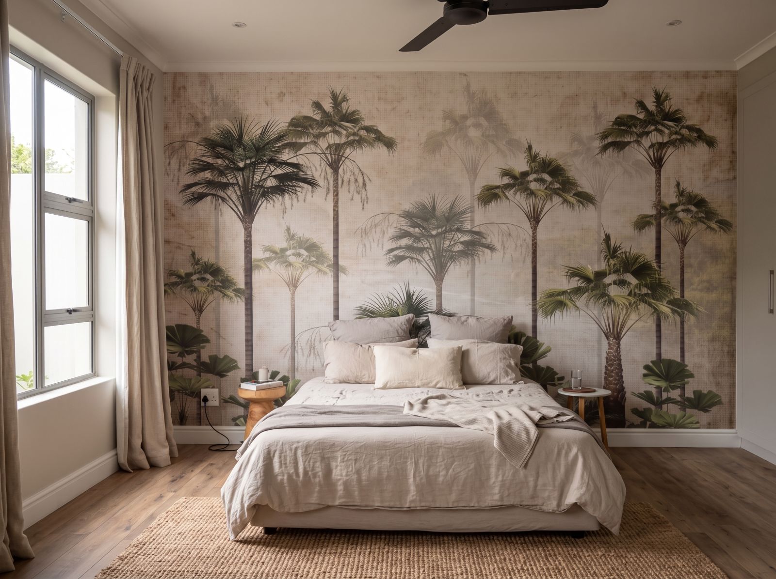 Mural Hudson Forest 3 Wallpaper and Wall Murals South Africa Mural Hudson Forest shown in a bedroom