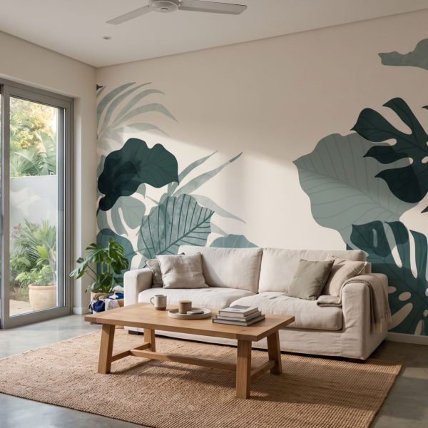 Mural Summer in the Garden