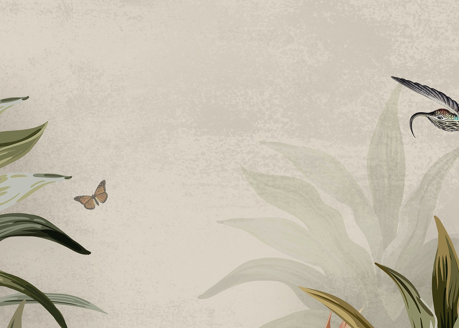 Mural Hathiem Tropical 4 Wallpaper and Wall Murals South Africa Mural Hathiem Tropical close-up showing texture and colour