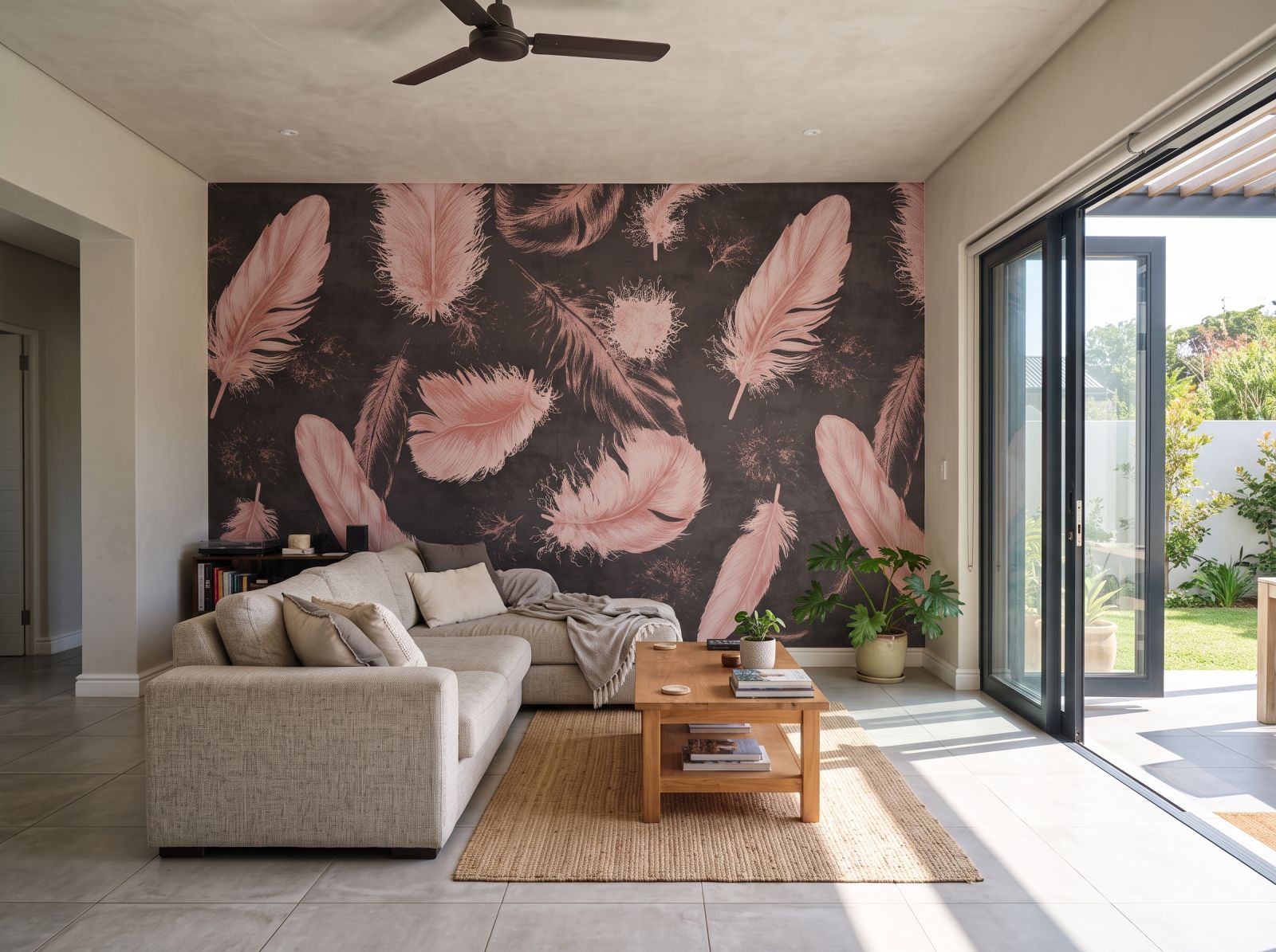 Mural Elana 3 Wallpaper and Wall Murals South Africa Mural Elana shown in a bedroom