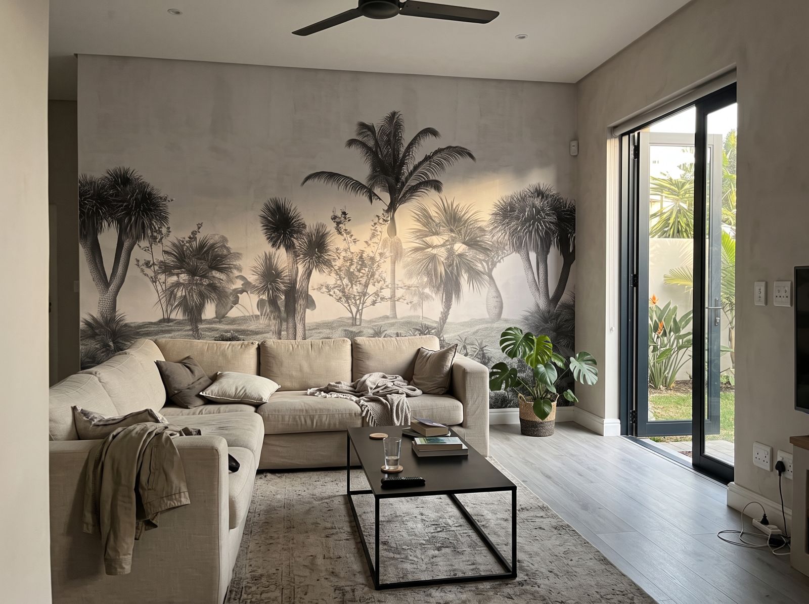 Mural Frobisher Forest 1 Wallpaper and Wall Murals South Africa Mural Frobisher Forest shown in a living room