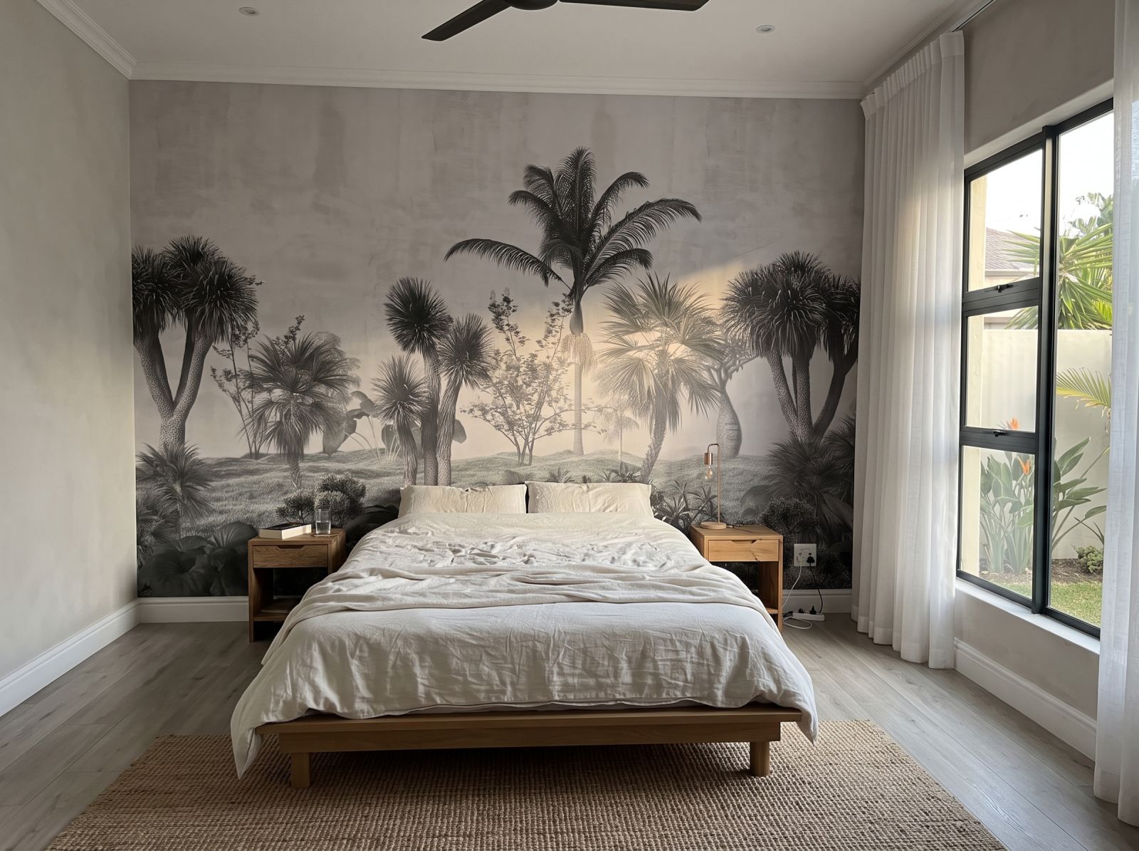Mural Frobisher Forest 3 Wallpaper and Wall Murals South Africa Mural Frobisher Forest shown in a bedroom