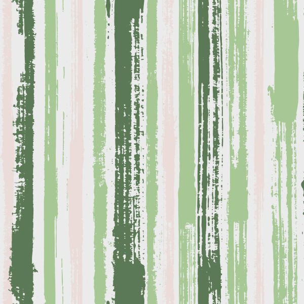 Safari Gouache Stripes Wallpaper
